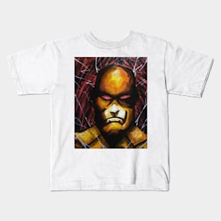 DC Comics - "The Reverse" Eobard Thawne canvas portrait (original) Kids T-Shirt